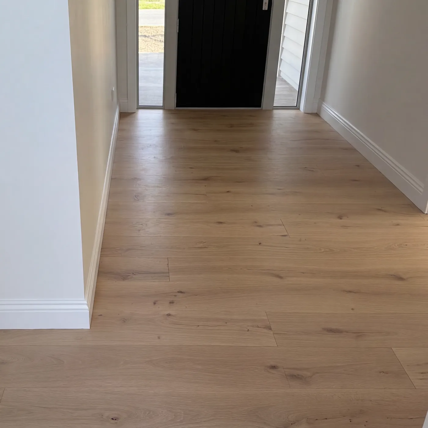 Installed ATS Timber light oak floor in a new entryway