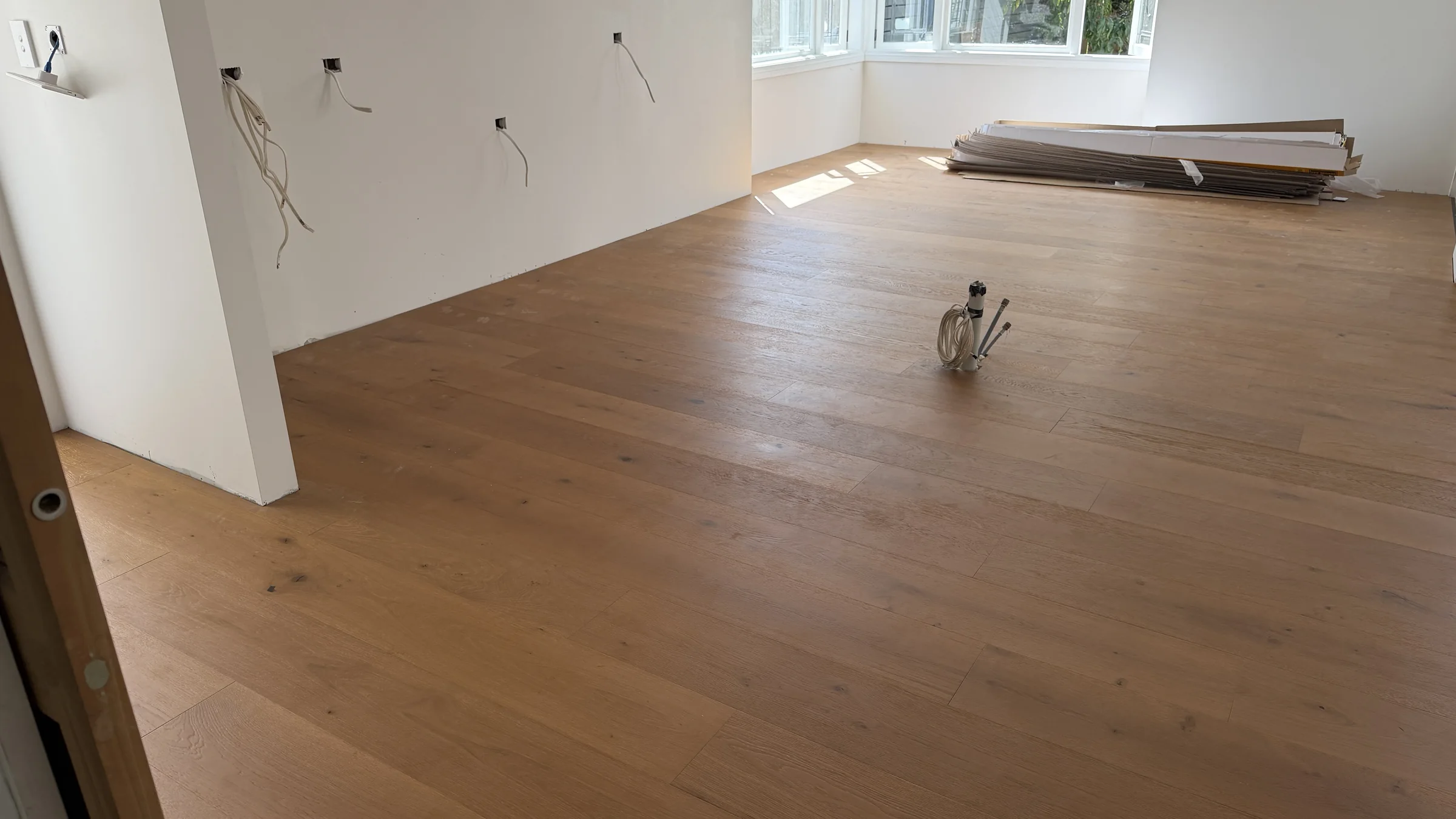 ATS Timber Caramel Roast flooring at Palmer Crescent, Mission Bay