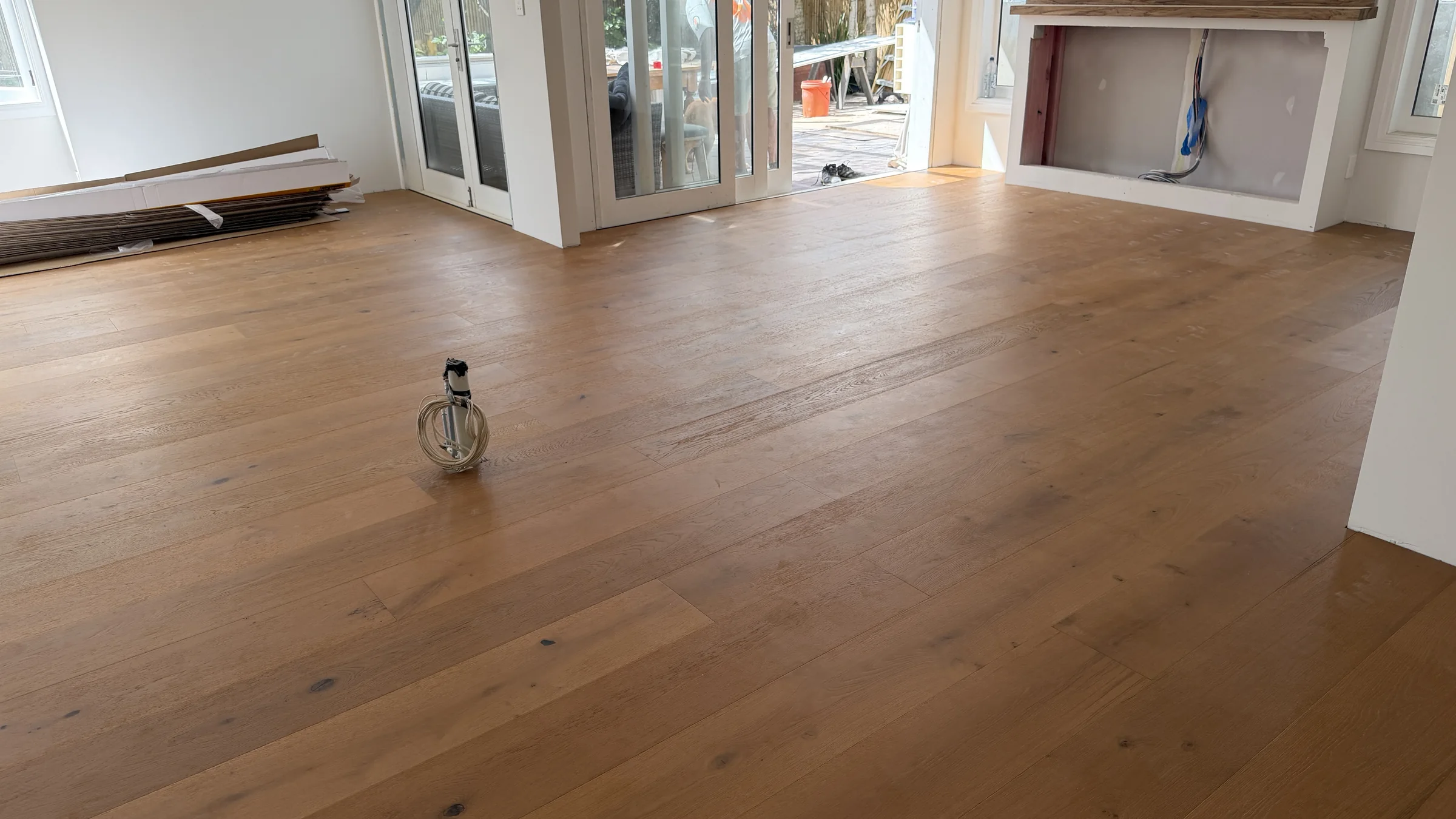 ATS Timber Caramel Roast flooring at Palmer Crescent, Mission Bay