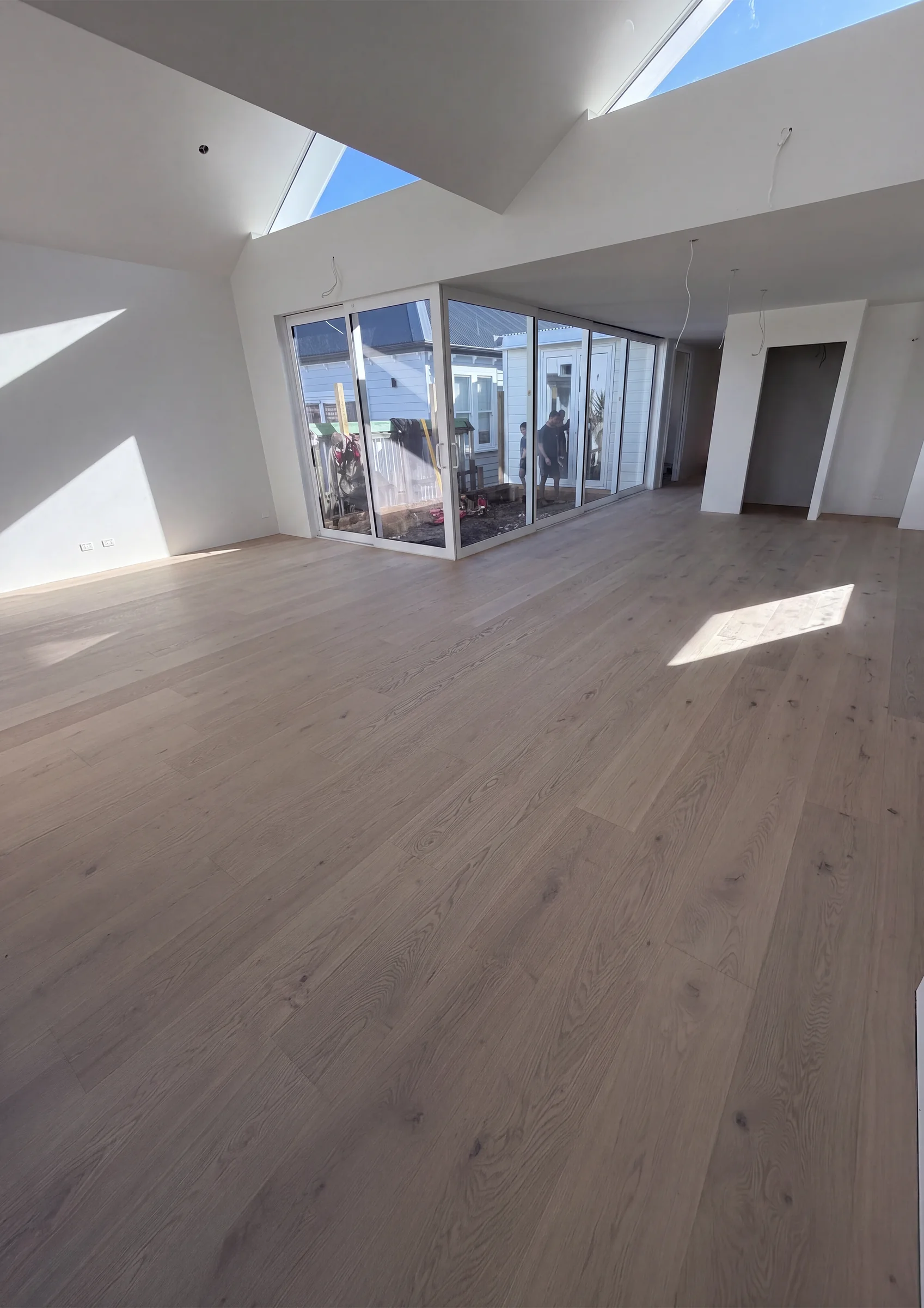 ATS Timber Latte Luxury flooring at Rose Road, Grey Lynn