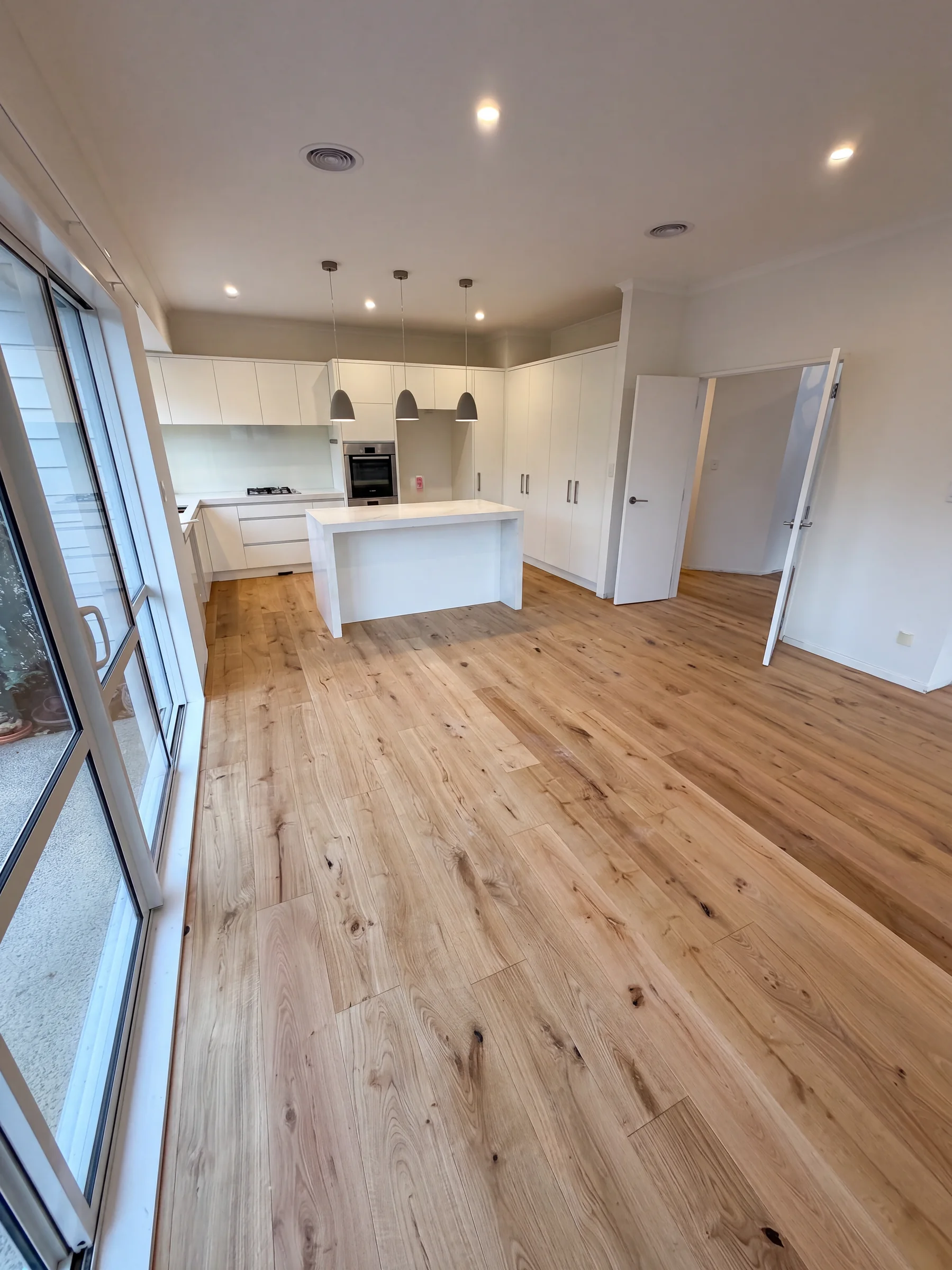ATS Timber Raw flooring at Harris Drive, Millwater