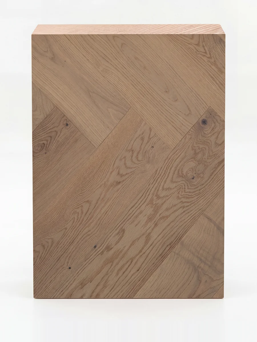 Western herringbone engineered timber sample