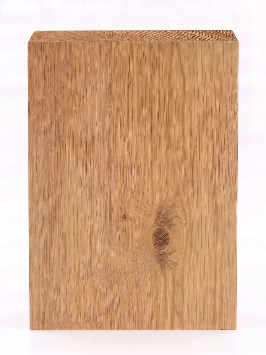Smouldered sample block